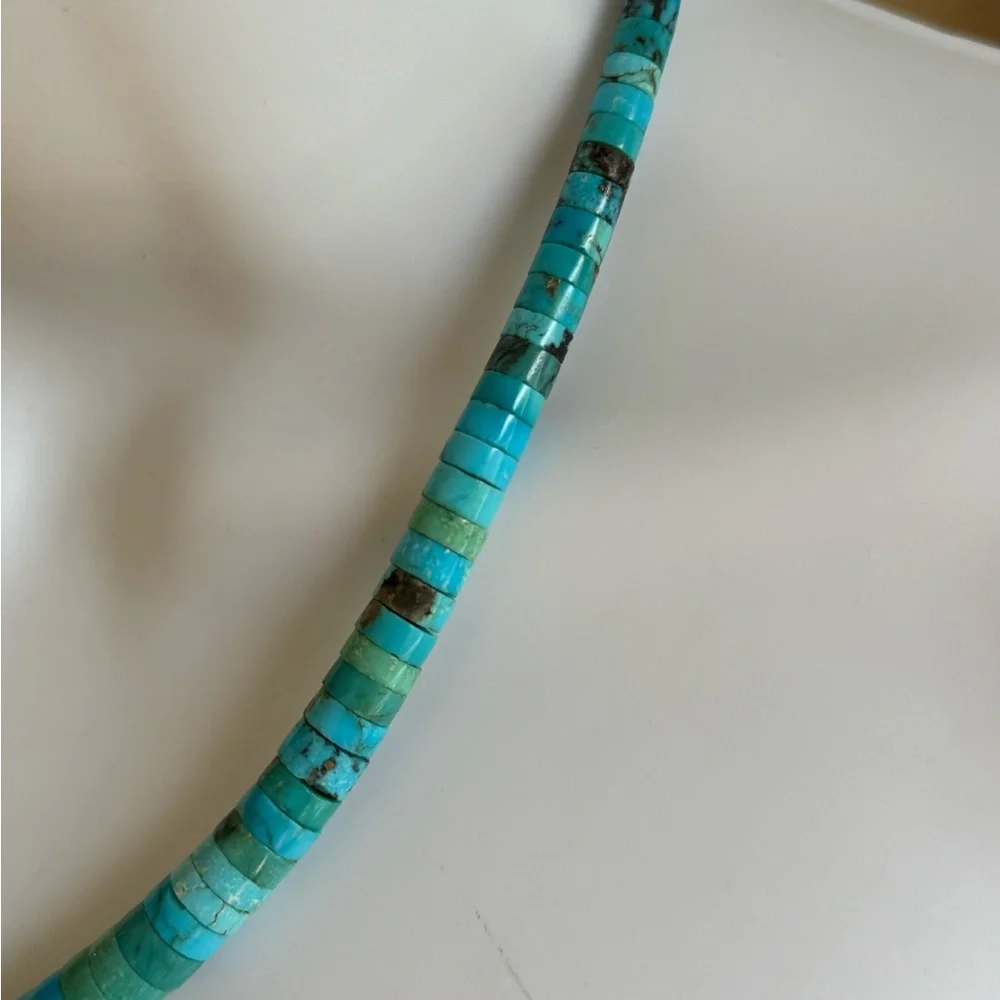 VINTAGE SOUTHWESTERN NECKLACE - Picture 4 of 6